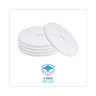 Polishing Floor Pads, 18" Diameter, White, 5/carton image 5