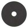 High Performance Stripping Floor Pads, 19" Diameter, Black, 5/carton image 1