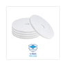 Polishing Floor Pads, 19" Diameter, White, 5/carton image 5