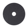 High Performance Stripping Floor Pads, 20" Diameter, Black, 5/carton image 1