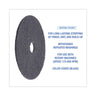 High Performance Stripping Floor Pads, 20" Diameter, Black, 5/carton image 4