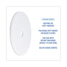 Polishing Floor Pads, 20" Diameter, White, 5/carton image 2