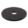 Stripping Floor Pads, 21" Diameter, Black, 5/carton image 2