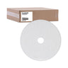 Polishing Floor Pads, 21" Diameter, White, 5/carton image 3