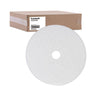 Polishing Floor Pads, 24" Diameter, White, 5/carton image 2