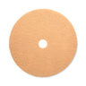 Burnishing Floor Pads, 27" Diameter, Tan, 5/carton image 1