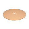 Burnishing Floor Pads, 27" Diameter, Tan, 5/carton image 2