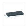 Medium-duty Scour Pad, 10 X 4.63, Blue, 20/carton image 3