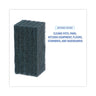 Medium-duty Scour Pad, 10 X 4.63, Blue, 20/carton image 4