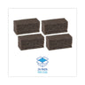 Heavy-duty Scour Pad, 4.63 X 10, Brown, 20/carton image 3