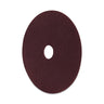 Deep Scrub Pads, 20" Diameter, Maroon, 10/carton image 3