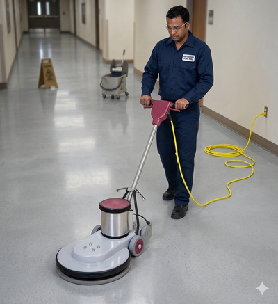 Floor Burnisher, 20", 1500 RPMs, Non Dust Control, 3/3/1 Warranty