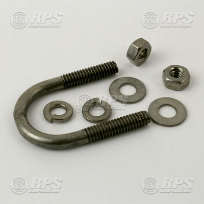 FactoryCat/Tomcat H-01519, U-Bolt,1/4-20x1-3/4",Stainless