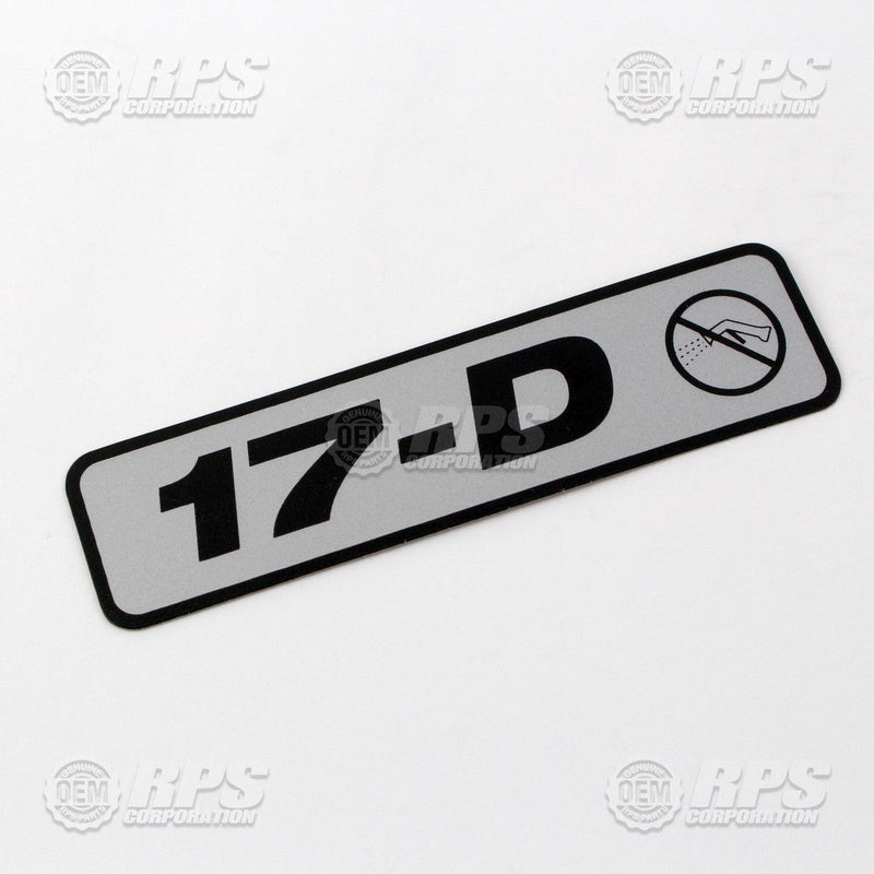 FactoryCat/Tomcat H-017D, Decal,17-D