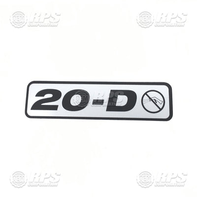 FactoryCat/Tomcat H-020D, Decal,20-D