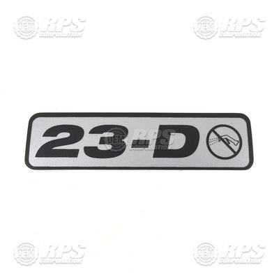 FactoryCat/Tomcat H-023D, Decal,23-D