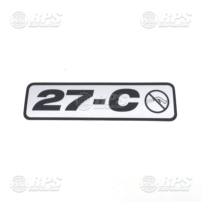 FactoryCat/Tomcat H-027C, Decal,27-C