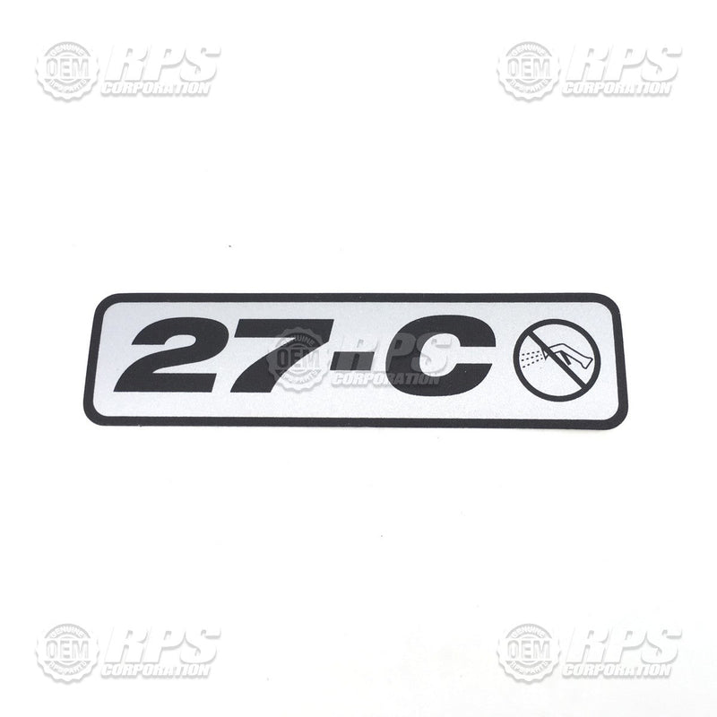 FactoryCat/Tomcat H-027C, Decal,27-C
