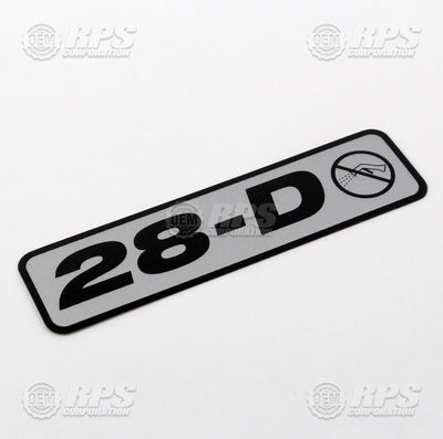FactoryCat/Tomcat H-028D, Decal,28-D