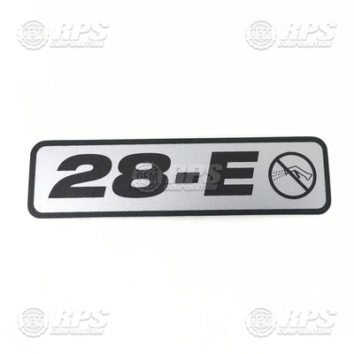 FactoryCat/Tomcat H-028E, Decal, 28-E