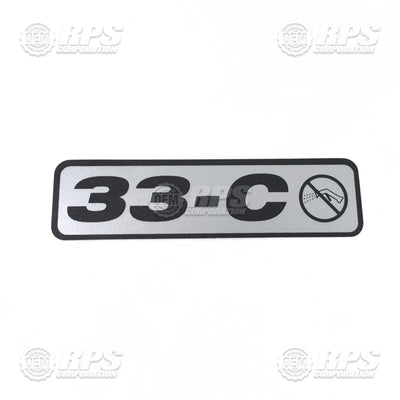 FactoryCat/Tomcat H-033C, Decal, 33-C