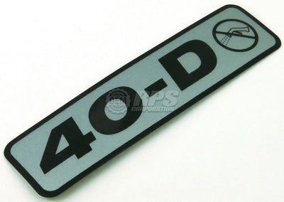 FactoryCat/Tomcat H-040D, Decal,40-D
