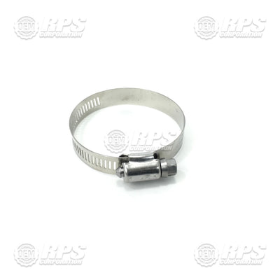 FactoryCat/Tomcat H-0427615, Hose Clamp, #32, 1.5"-2.5", Stainless Band, Zinc Screw