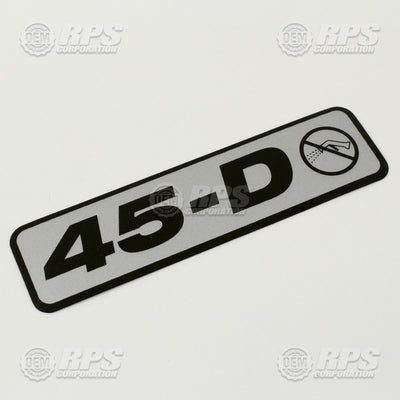 FactoryCat/Tomcat H-045D, Decal,45-D