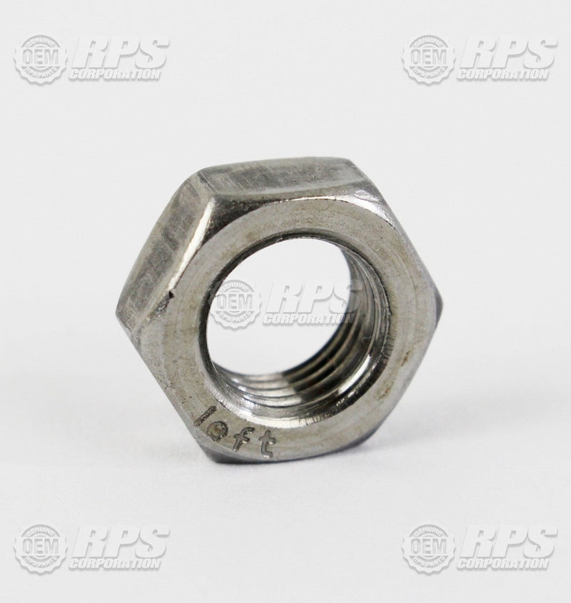 FactoryCat/Tomcat H-36956, Nut,Hex Jam,3/8-24 Plain Finish,Left Hand