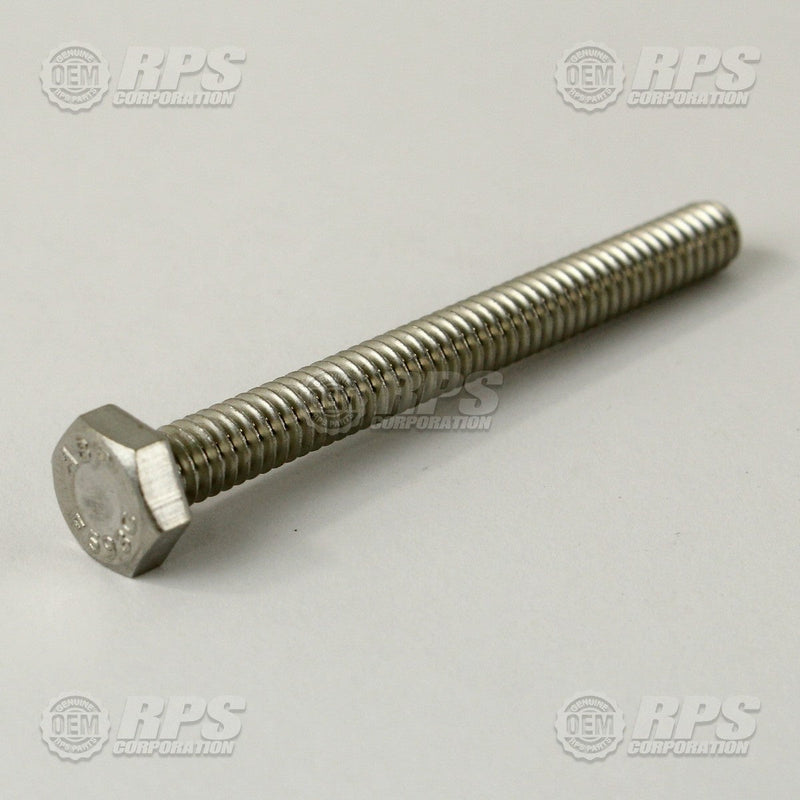 FactoryCat/Tomcat H-71175, Screw,Hex Cap,1/4-20x2-1/2" Stainless,Full Thread
