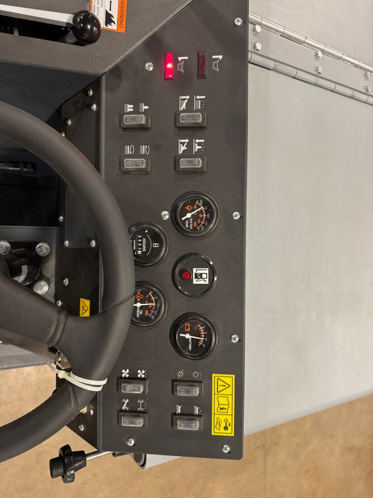 Advance 7765, Rider Floor Sweeper-Scrubber, 40", 100 Gallon, Propane, Cylindrical, 6/1/1 Warranty