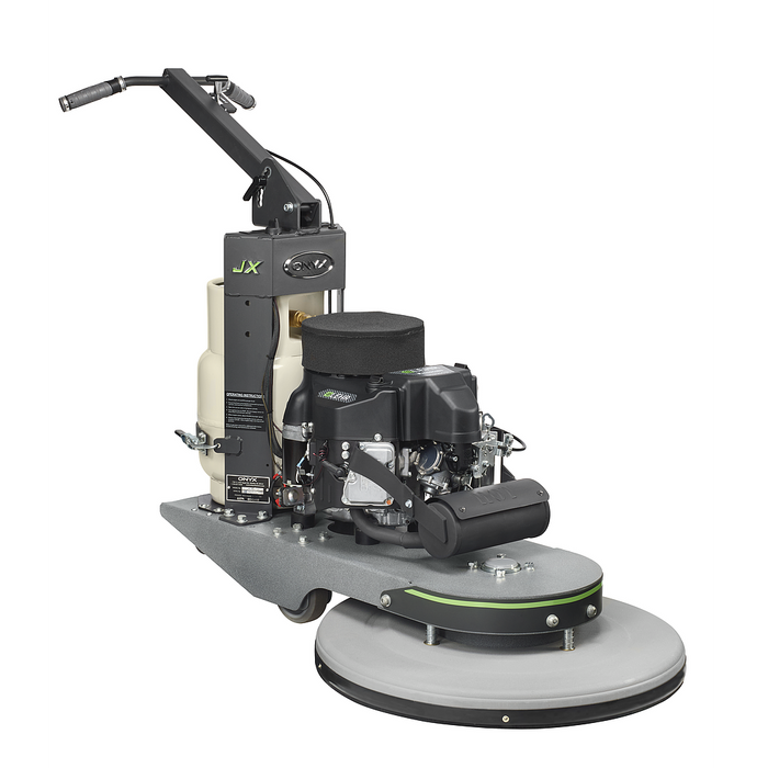 Propane Floor Burnisher, Onyx JX4-600, 24", 1,200-2,100 RPMs, 603CC Engine, Dust Control, 3 Year Warranty Engine 1 Year Warranty