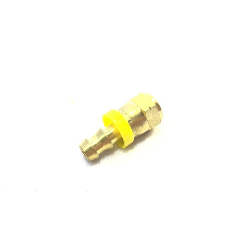 PT-F441507-131280 | Onyx Straight Adapter - 3/8 Hose Barb to 3/8 Female Sae Flare
