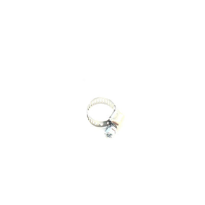 PT-F62002 | Onyx Hose Clamp - #4, 5/8 - 1/4 X 5/16 Micro, Worm Drive Ss