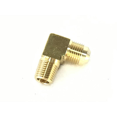 PT-F69571 | Onyx 90 Deg Elbow - 3/8 Male Flare X 1/4 Mnpt Brass