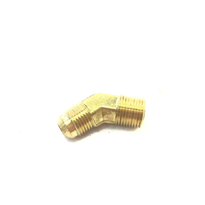 PT-F69615 | Onyx 45 Deg Elbow - 3/8 Male Flare X 3/8 Mnpt Brass