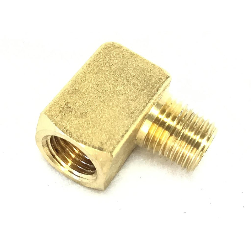 PT-F69881 | Onyx 90 Deg Elbow - 1/4 Mnpt X 1/4 Fnpt Brass