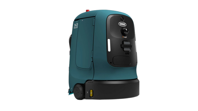 X2 Rovr, Tennant X2 Rovr, Robotic Walk Behind Floor Scrubber, 16", 3 Gallon, Dual Disk, Lithium, Docking Station Included