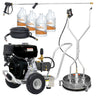 Karcher Teton HD Pressure Washing Kit with 21” Surface Cleaner & Degreaser image 1