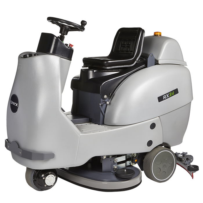 Onyx RX34 | Floor Scrubber | 34" | 47 Gallon | Disk | Battery | Ride On | 3 Year Warranty