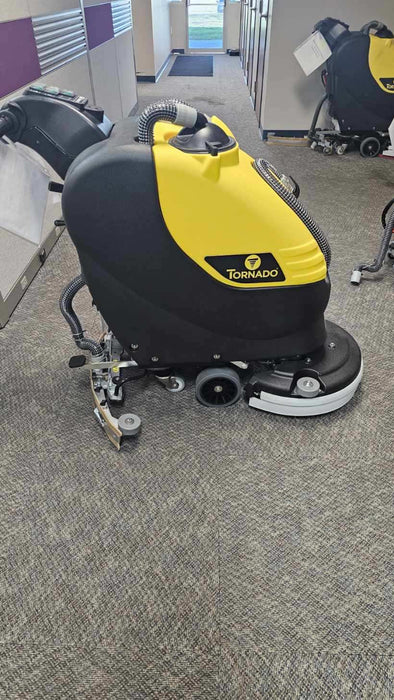 Demo Unit, Tornado BD 20/11L, Walk Behind Floor Scrubber, 20", Battery, Pad Assist, Disk, 4 Year Warranty, TS120-S45-UE