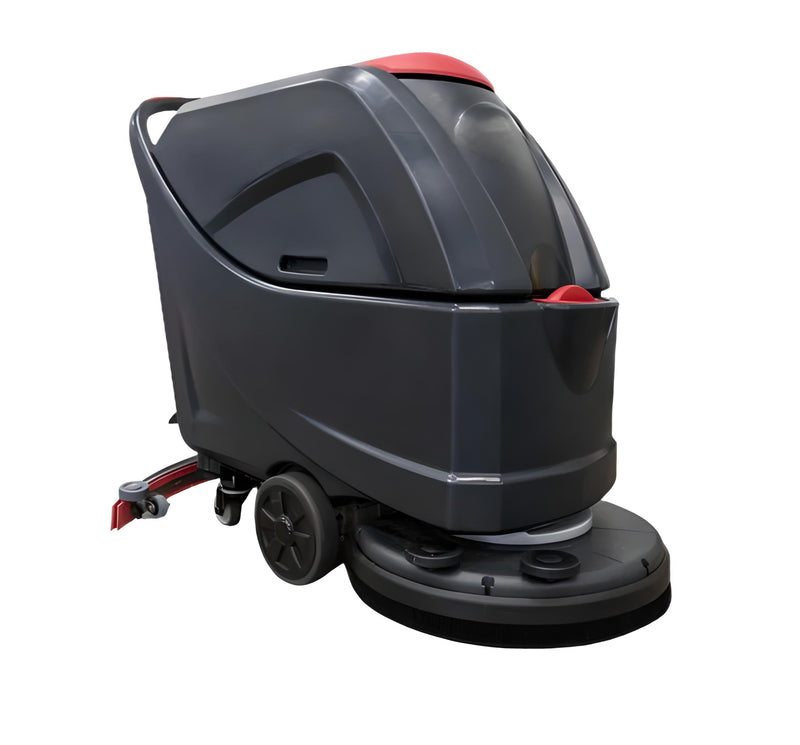 Walk Behind Floor Scrubber, 20", 16 Gallon, Battery, Self Propel, Disk, 3/3/1/1 Warranty