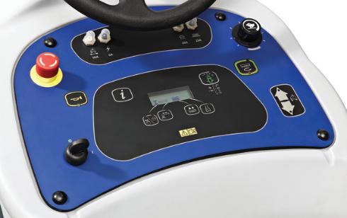 Advance SC1500, Floor Scrubber, 20", 12 Gallon, Stand On, Battery, Rev, 3 Year Warranty