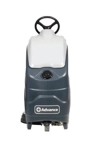 Advance SC1500 | 20" Ride-On Floor Scrubber, Rev, Battery