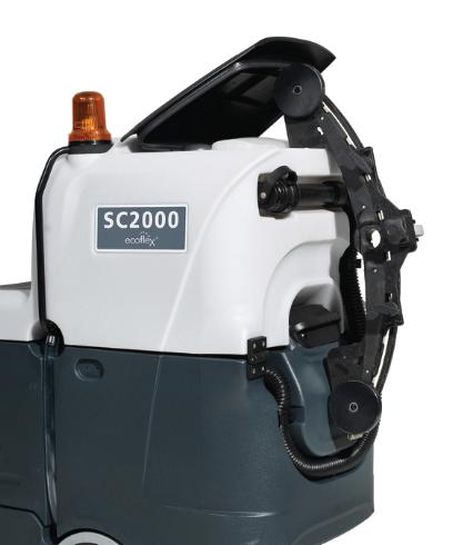 Advance SC2000 20D, Floor Scrubber, 20", 18.5 Gallon, Disk, Battery, Ride On