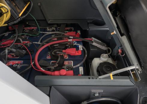 Advance SC6000, Rider Floor Scrubber, 36" Cylindrical, 50 Gallon, Battery, 3 Year Warranty