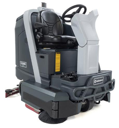 Advance SC6000, Rider Floor Scrubber, 40" Disc, 50 Gallon, Battery, 3 Year Warranty