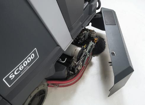 Advance SC6000, Rider Floor Scrubber, 36" Cylindrical, 50 Gallon, Battery, 3 Year Warranty