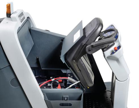 Advance SC6000, Rider Floor Scrubber, 36" Cylindrical, 50 Gallon, Battery, 3 Year Warranty