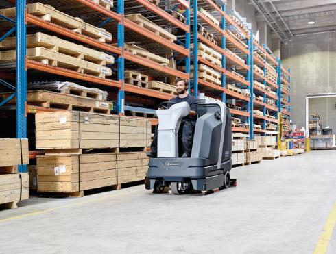 Advance SC6000, Rider Floor Scrubber, 36" Cylindrical, 50 Gallon, Battery, 3 Year Warranty